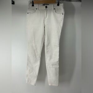Kut from the Kloth Women's White Skinny Jeans